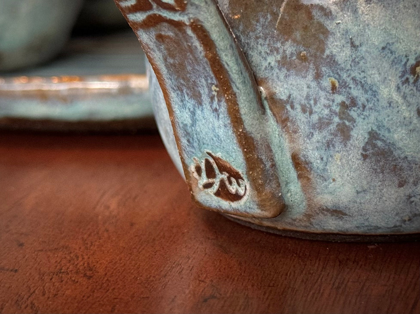 Handmade Pottery Coffee Cups (Set of 4) 8 oz.