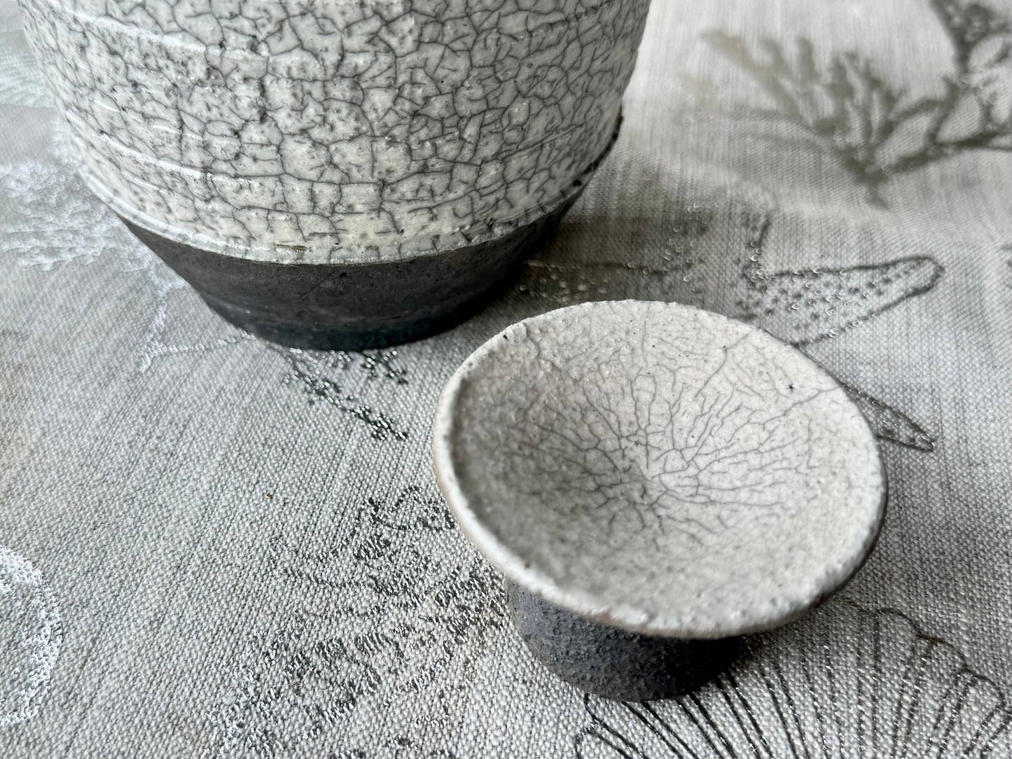Handmade Raku Pottery Decorative Vase