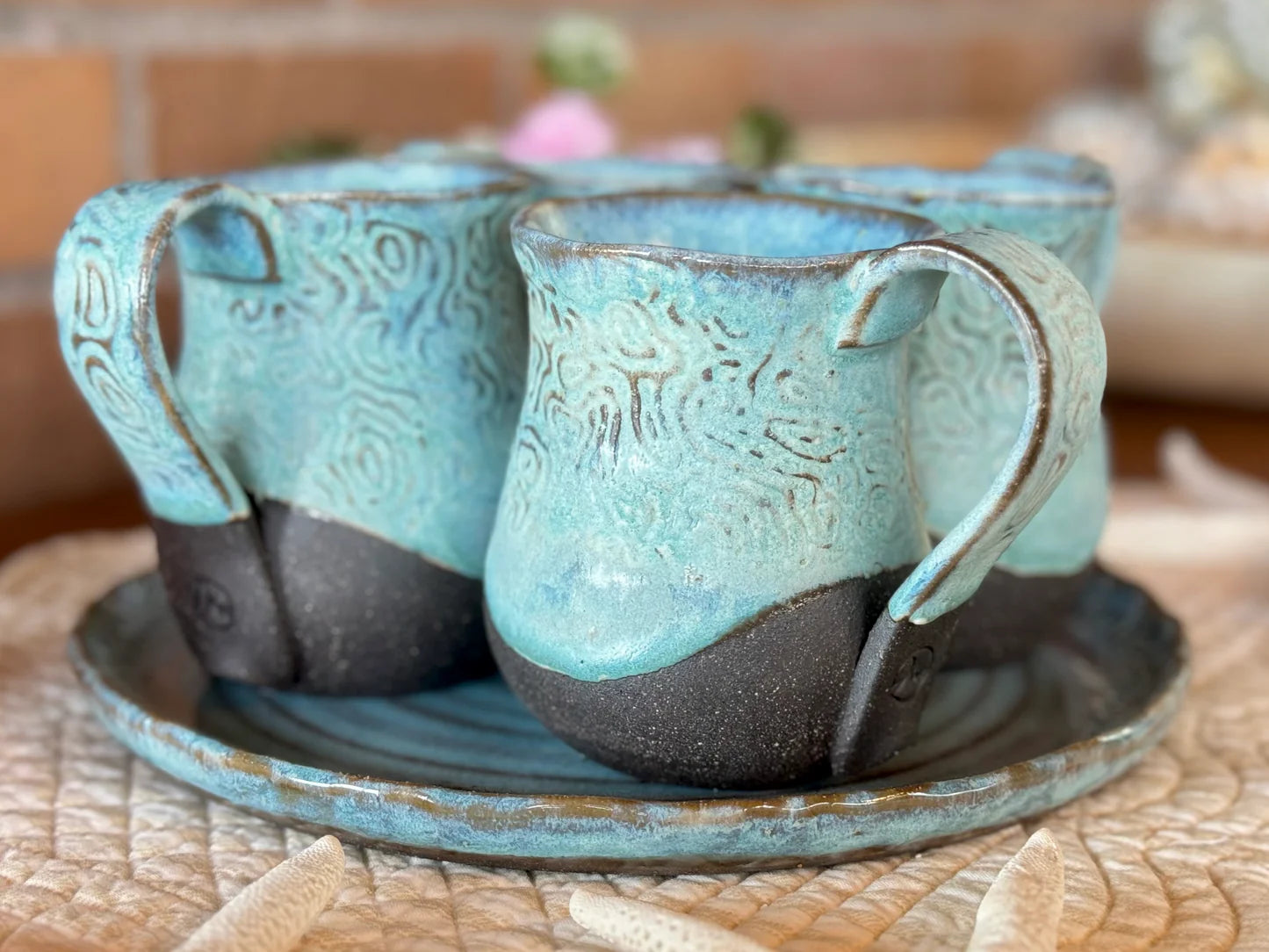 Handmade Pottery Coffee Cups