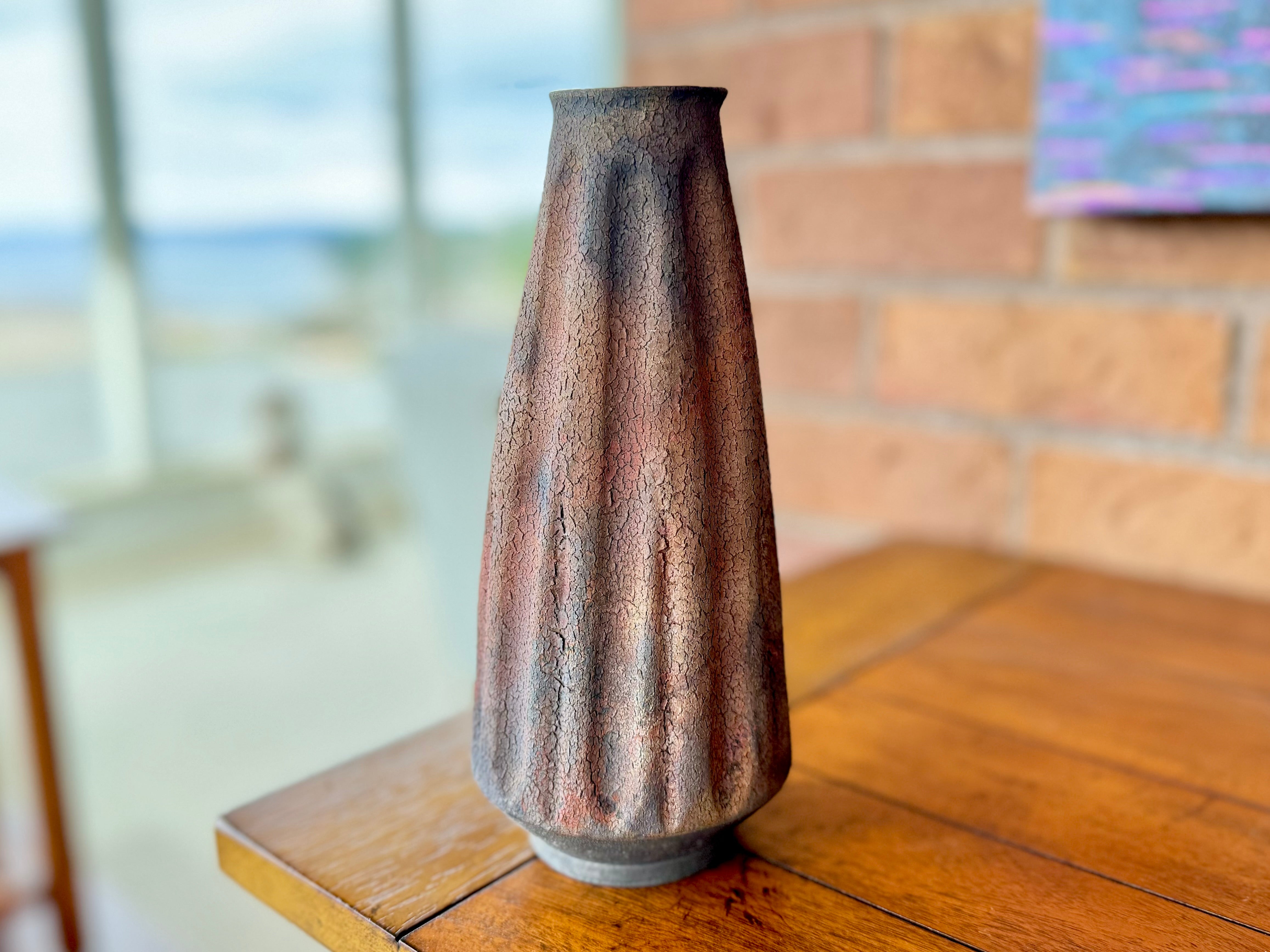 Handmade Raku Pottery Decorative Vase – The Wylde Potter