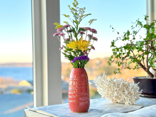 Handmade Pottery Flower Vase